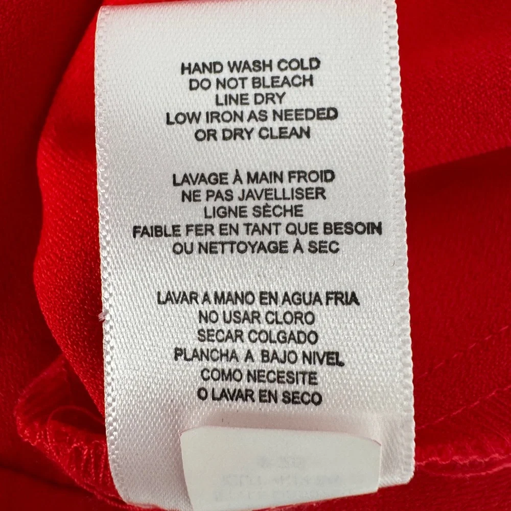 Donna Ricco Red Halter Jumpsuit, Size 16 - NWT - Picture 9 of 10